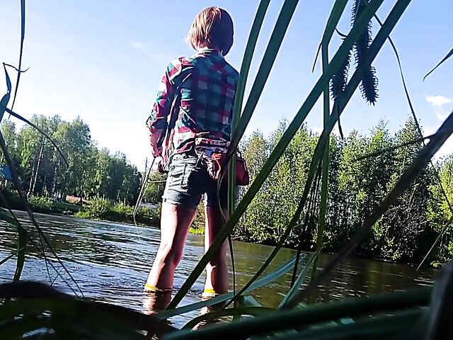 Katie Kush and AKGingersnaps Alaska road trip and lesbian sex