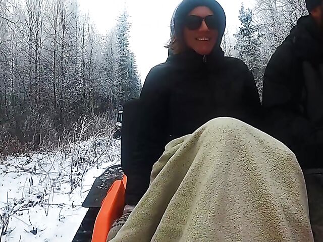 Katie Kush and AKGingersnaps Alaska road trip and lesbian sex