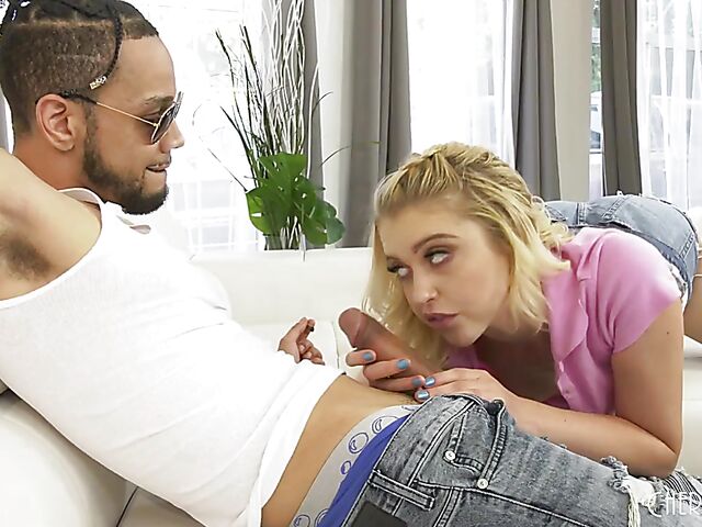 Black cock slut Chloe Cherry gets a perfect pounding