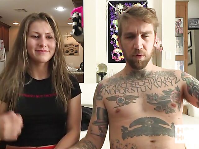 Paige Owens porn shoot with Bryan Gozzling behind the scenes