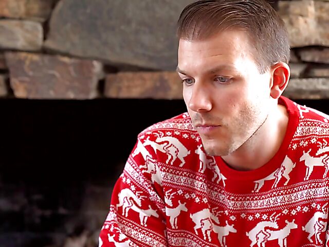 Perfect Christmas with big tits redhead MILF Lauren Phillips