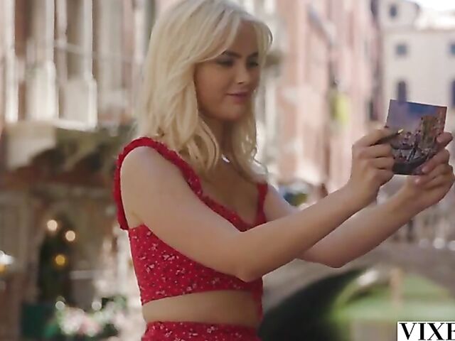 Vacation sex with lovely blonde babe Lika Star