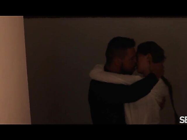 Sensual masturbation and passionate sex in bed with Isabela De Laa and Angelo Godshack