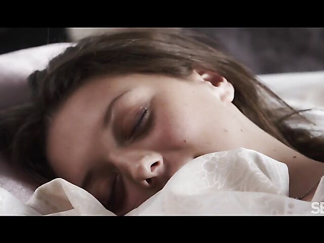 Sensual masturbation and passionate sex in bed with Isabela De Laa and Angelo Godshack