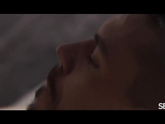 Sensual masturbation and passionate sex in bed with Isabela De Laa and Angelo Godshack