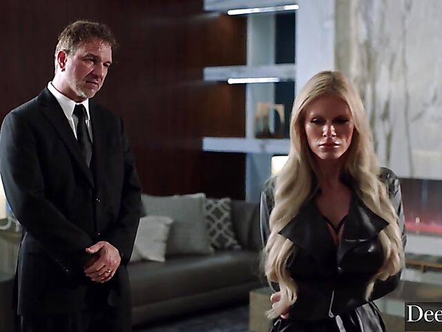 Gambling man's busty wife Casca Akashova gets pounded hard