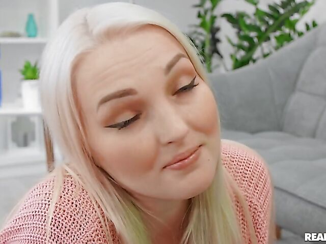 Lovita Fate - Shaved blonde babe workout and fuck