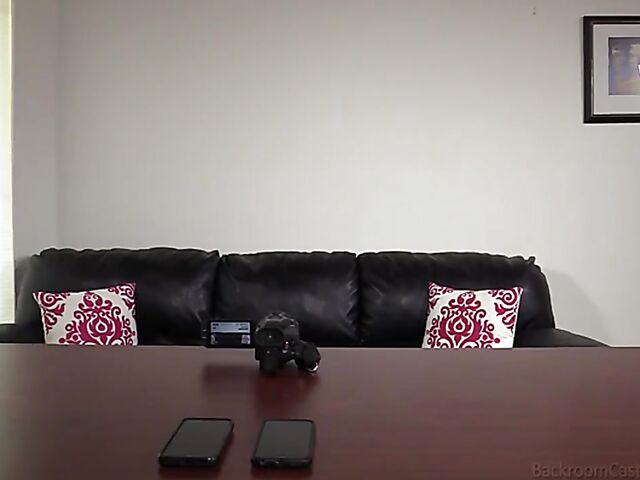 Backroom anal audition with cute Penelope