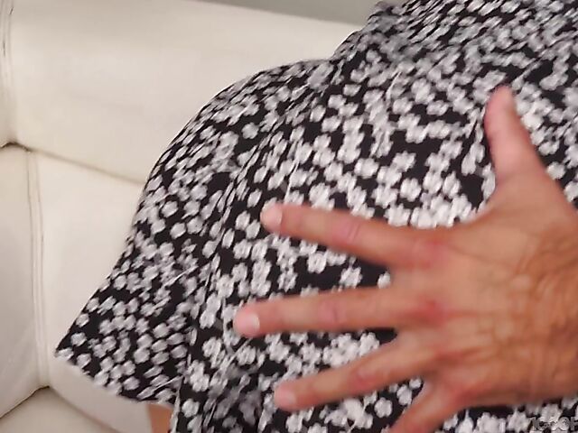 Stuck mom blowjob son fantasy with Lexi Luna