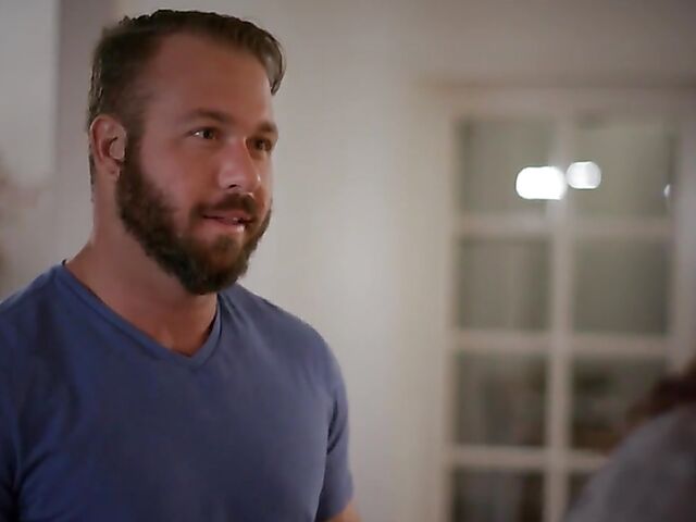 Cuckquean Maggie Green watching her husband fuck busty redhead Penny Pax