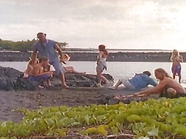 Wild outdoor sex with Stephanie Swift, Alexandra Silk and Deva Station in Shipwreck (1998)