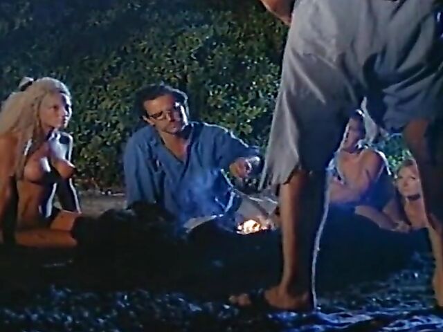 Wild outdoor sex with Stephanie Swift, Alexandra Silk and Deva Station in Shipwreck (1998)