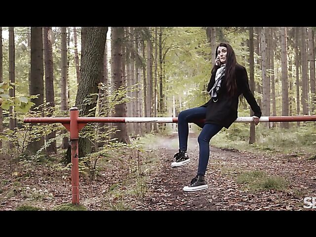 Sensual lesbian lovers Alysia Bounty and Tina Kay go to bed