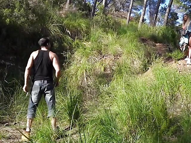 Big tits outdoor fuck in the mountains with perfect Briana Banderas