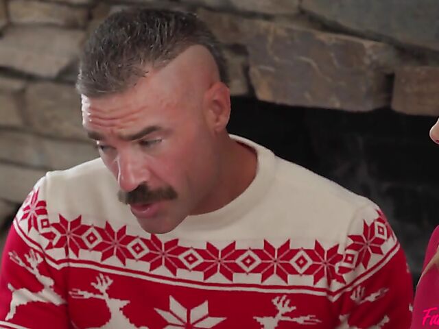 Aaliyah Love & Alexis Tae - Family swingers Xmas foursome by the fire