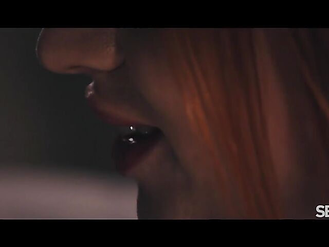 Erotic sex with sensual redhead Kiara Lord