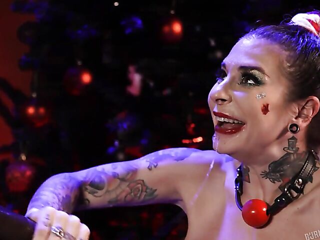 Kinky Joanna Angel anal interracial Christmas