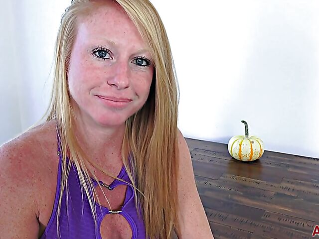 Summer Cox - Slender MILF interview and pussy masturbation