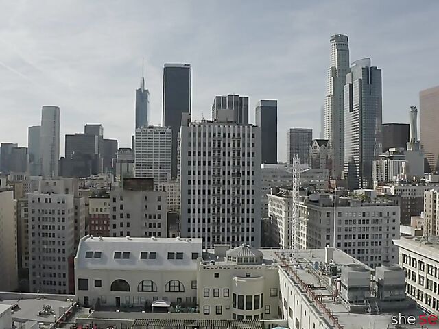 Kali Roses in bed with her cute lesbian roommate Alex De La Flor