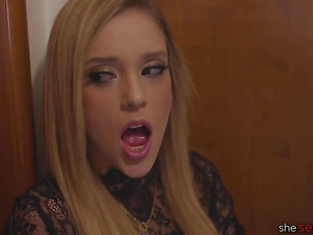 Kali Roses in bed with her cute lesbian roommate Alex De La Flor