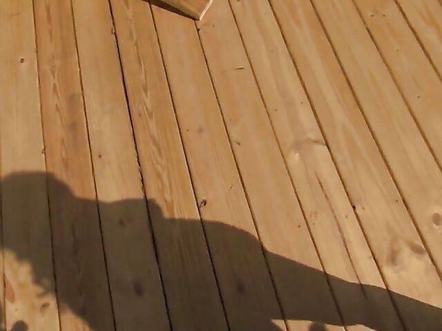 Pregnant POV fuck outside with red-haired Gia Lovely