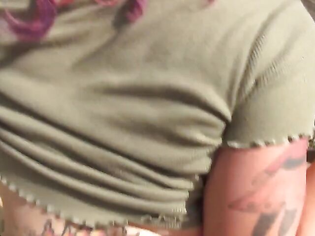 Pregnant POV fuck outside with red-haired Gia Lovely