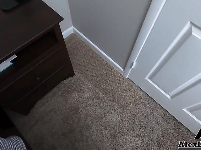 Leda Lathoria - Tiny brunette POV with well-known fucker Alex Legend