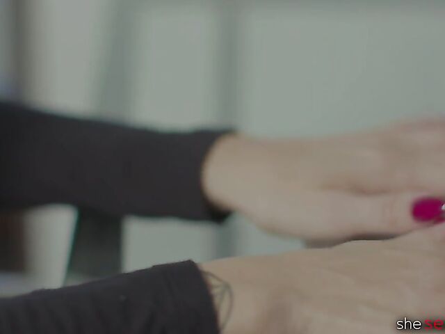 Squirting lesbians in lingerie Gia Dimarco and Milana Ricci