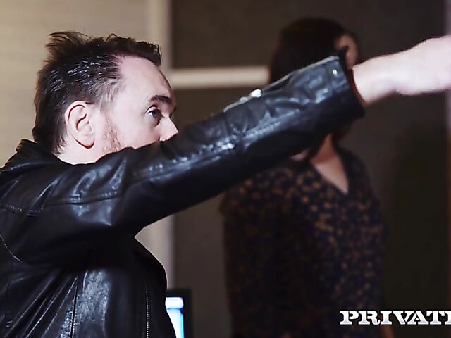 Young chubby girl with big breasts Shi Official gets banged in the studio