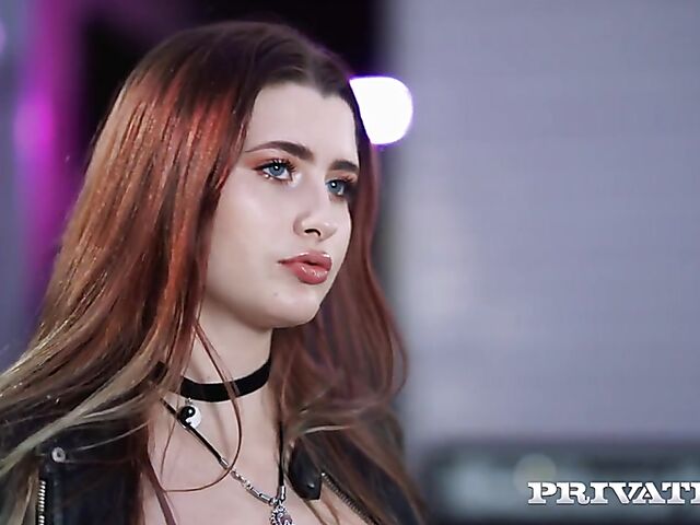 Young chubby girl with big breasts Shi Official gets banged in the studio