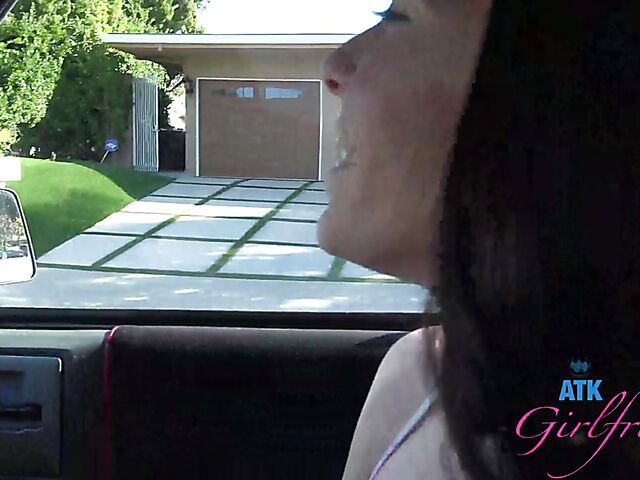 Skinny POV ATK girl Vera King gets her pussy satisfied