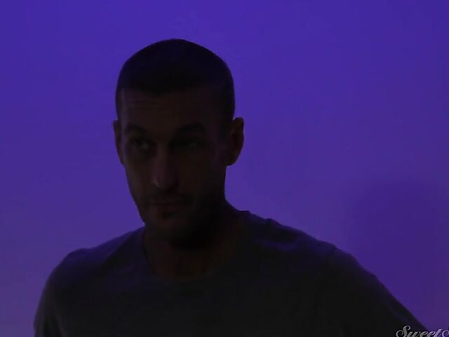 Kylie Rocket - Brunette teen in black panties fuck