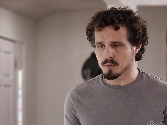 Kylie Rocket - Brunette teen in black panties fuck