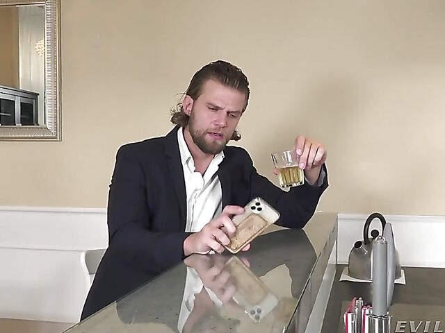 Perfect anal and ass to pussy after bath with stunning brunette Sasha Rose