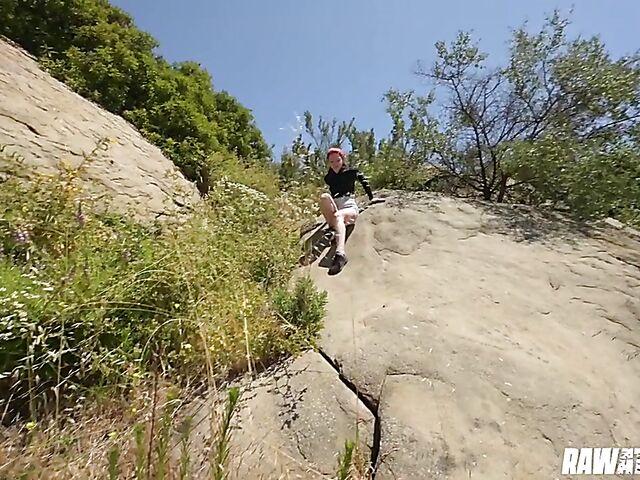 Lacy Lennon - POV redhead fuck and mountain hiking