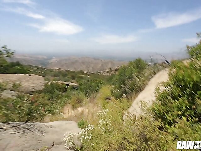 Lacy Lennon - POV redhead fuck and mountain hiking