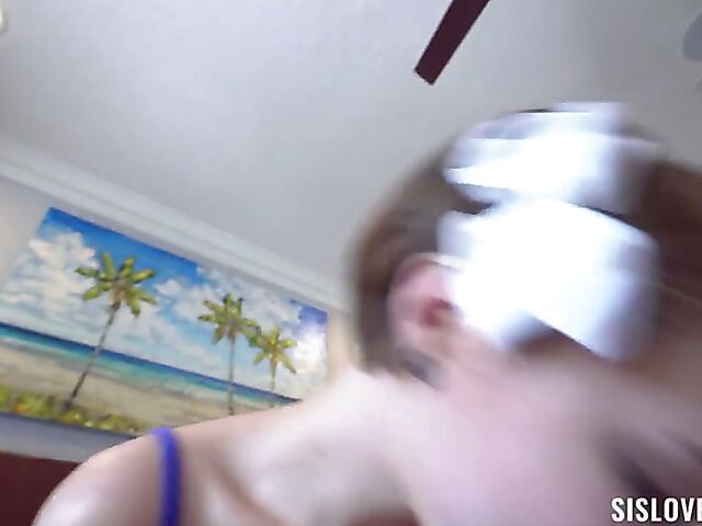 Step sister POV fuck fantasy with Dakota Burns