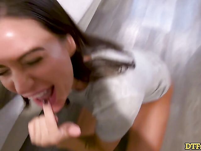 Gia Dimarco and James Deen hard sex session