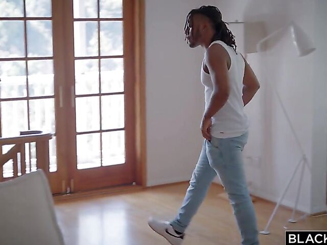 Blacked interracial with horny Blake Blossom and hung Sly Diggler