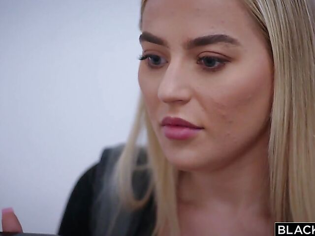 Blacked interracial with horny Blake Blossom and hung Sly Diggler