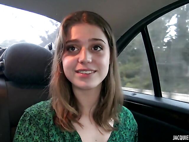 French threesome and DP with 20-year-old Kira