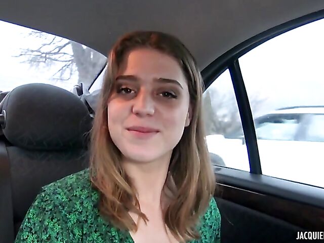 French threesome and DP with 20-year-old Kira