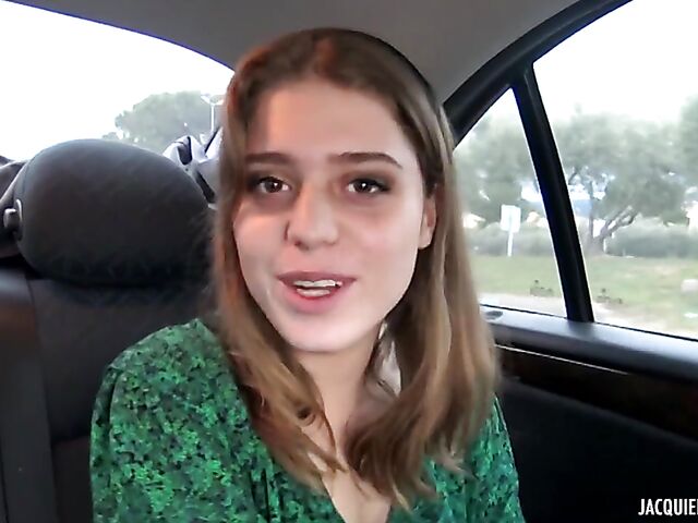 French threesome and DP with 20-year-old Kira