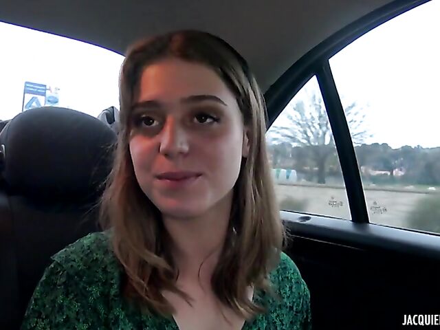 French threesome and DP with 20-year-old Kira