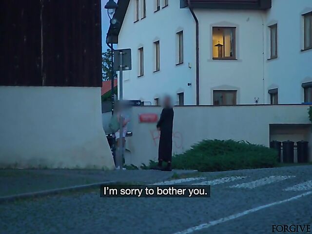 Naive blonde confession for money and van fuck