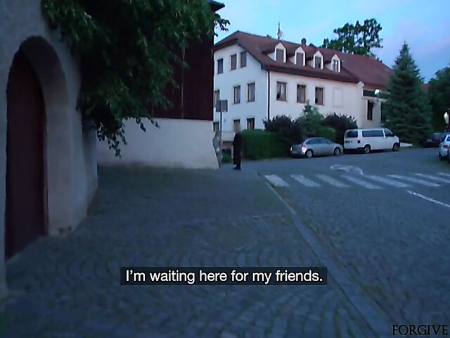 Naive blonde confession for money and van fuck