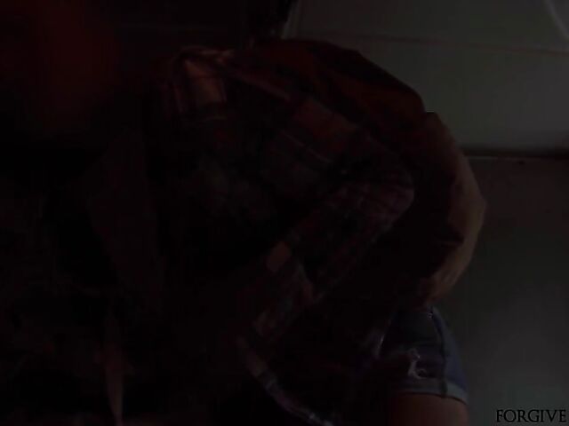 Sinful runaway gets talked into sex in a van