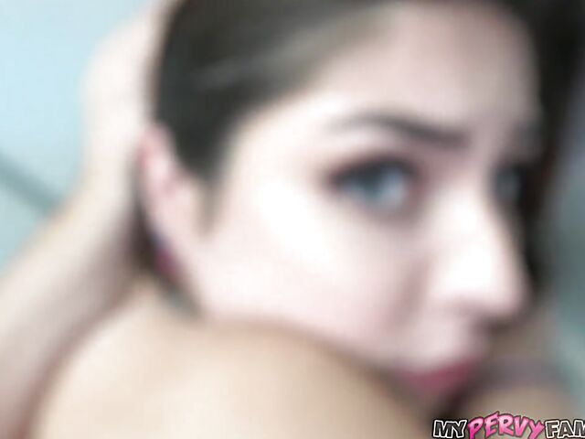 Keira Croft - Naughty step sister fuck with her dirty brother