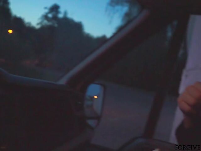 Petite slut confesses her sins and gets pounded hard in a van