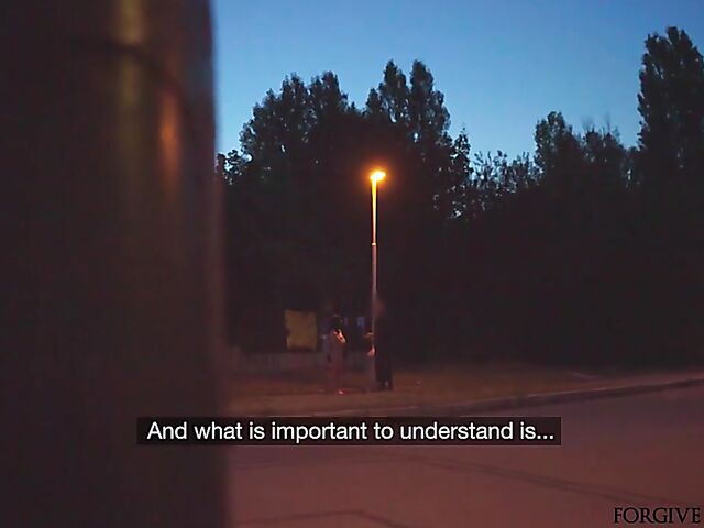 Petite slut confesses her sins and gets pounded hard in a van